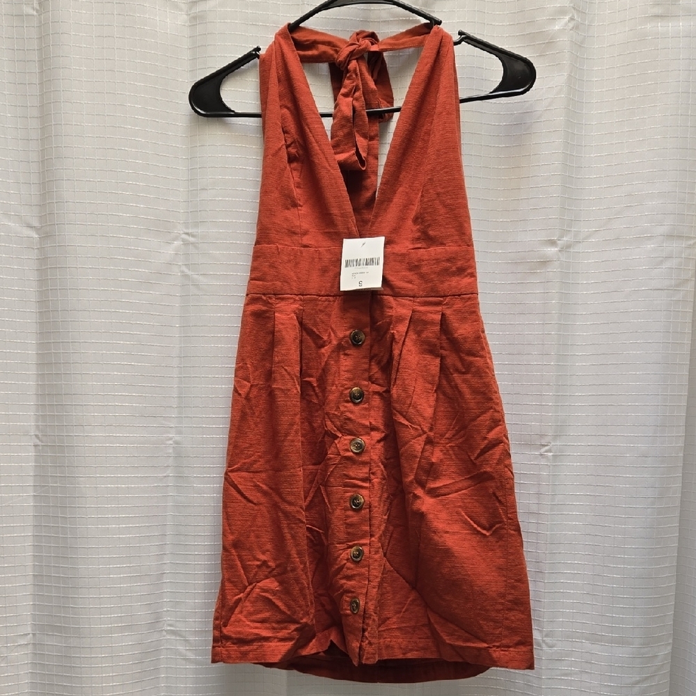Forever 21 Rust Backless Dress - Picture 2 of 4